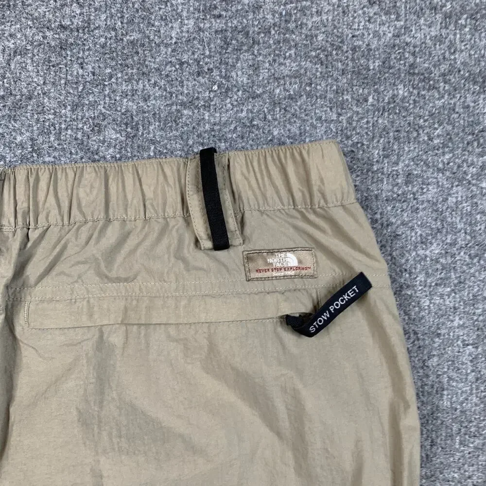 The North Face Pants Mens XL Stow Pocket Convertible Zip Off Cargo Shorts Hiking